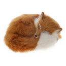 Adorable Realistic Sleeping Lowrie Real Fur Furry Animal Interior Ornament