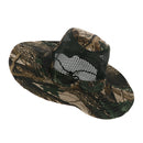 Camo Wide Brim Hat Fishing Bucket Bonnie Safari Sun Cap Military Cowboy D