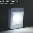 Magnetic Cob Led Wall Switch Wireless Cordless Wardrobe Cabinet Night Light