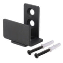 2Pcs Wall-Mounted Sliding Barn Door Bottom Rail with Adjustable Bracket M6B1