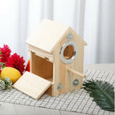 Bird Nests Box for Cages Parakeet Breeding Box Wood Budgie House for Lovebird