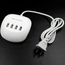 4-Port 3.4A DC 5V USB HUB Phone Desktop Charger Fast Charging Station Adapter