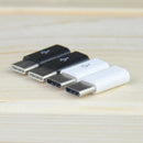 USB Type C OTG Adapter USB C to Micro USB Converter Connector, Alloy Black