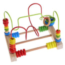Educational Baby Kids Wooden Circle Bead Maze Toddler Intelligence Toys Gift