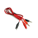 Banana plug to Aligator Clip Voltmeter Tester Meter Probe Cable Lead D YOO