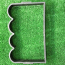Home Garden DIY Plastic Molded Paving Mold Pathmate Maker Mould 41x25x3.6cm