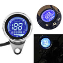 Universal Motorcycle Digital LED Odometer Speedometer Tachometer Speed Gaug Bj