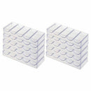 10pcs professional acrylic poker chips 100 chip trays (without cover)
