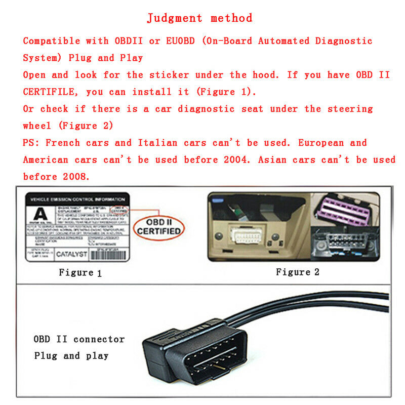 Car Head Up Display  II HUD Projector Speedometer MPH KM/h Speed Warning WY BX