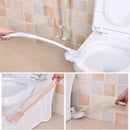 Plastic Long Handle Toilet Bowl Scrub Double Side Bathroom Clean Brush