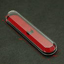 Rhombic Case Pen Storage Box Stationery Organizer School Office Use TransparenME