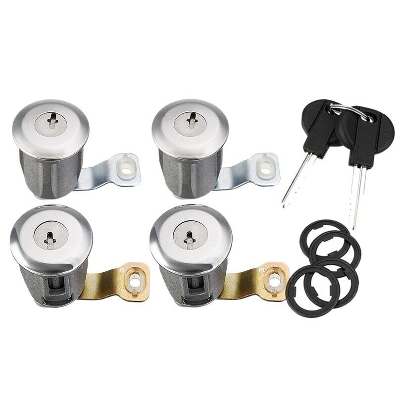 4Pcs Car Barrel Door Locks Keys Set 252522 9170.G3 for Peugeot Partner Citr A7F1