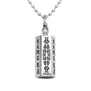 Tribe Buddha Om Mani Padme Hum Pendant Prayer Keepsake Urn Necklace Jewelry