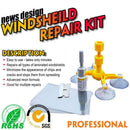 Windscreen Windshield Repair Tool Set DIY Car Kit Wind Crack Glass For Chip K7C6
