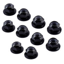 10pcs Steel M4 4mm RC Wheel Tires Nuts Flanged Nut for XS Axial 1/10 RC Cars