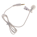 Light \u0026 Portable Lavalier Clip-on Condenser Microphone 3.5 Mm Jack Perfect