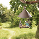 Bird Feeder Bird Outdoor Iron Rainproof Windproof Hanging Style Feeder for