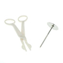 1Set Piping Flower Scissors+Nail Icing Bake Cake Decorating Cupcake PastryToo Gw