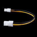 20CM/8Inch 12V 4 Pin Male to 4 Pin P4 Female CPU Power Supply Extension Cab