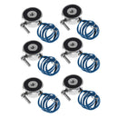 6Pcs DC 12V Electric Lifting Magnet Electromagnet Solenoid Lift Holding 5KG