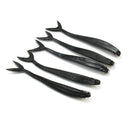 5 Pcs Silicone Fishing Lures Baiting Deepwater Crank Bass Pike Casting MSG