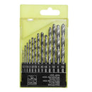 13 PCS Metric System Durable Titanium Quick Change Twist Drill Bits Set Too