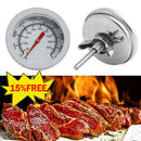 Stainless Steel Barbecue BBQ Smoker Grill Thermometer Temperature Gauge TooS Hn