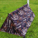 Outdoor Rodless Tent Camouflage Ultralight Sun Shelter Radiation Beach Tent