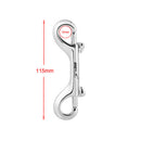 MagiDeal 4.53in StainlessSteel Dual Ended Bolt Snap Hook Buckle Accs Durable