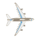 Aircraft Plane Brooch Badge Jacket Lapel Women Men Coat Shirts Pins (Blue) A