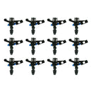 12pcs 1/2 inch Rotatable Spray Nozzle Swing Arm Sprinkler Head Garden Watering