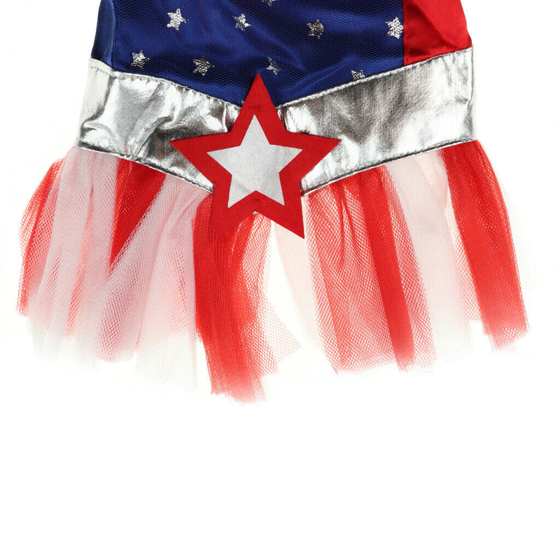 Small Pet Dog Cat Lace Skirt Princess Tutu Dress Summer Clothes Apparel  M