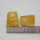Finger Leather Thimble Sheepskin With Metal Tip For Sewing Needle Sewining Tool