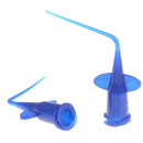 Dental disposable syringe tip dental irrigation tips 50pcs bag blue M&E
