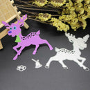 Christmas Deer Cutting Dies Stencil DIY Scrapbooking Album Paper Card