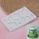 Rose leaves silicone soap mold kitchen accessories cake mold cookies cake toolOZ