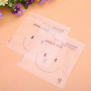 100Pcs Cute Smile Self-Adhesive Cookie Candy Biscuit Wrapping Party Seal Bag