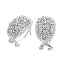 Crystal Rhinestone Ear Studs Earrings Ear Clip Elegant Wedding Jewelry GiftJC!E