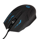 1X(Lightweight Gaming Mouse 3 Buttons Optical Mouse Usb Wired Game Mice For