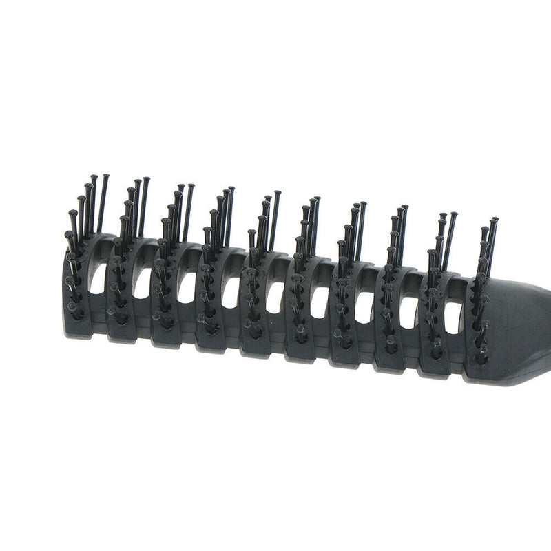 Anti-Static Brush Barber Hairdressing Beauty Styling Tool Plastic Massage Com Gw