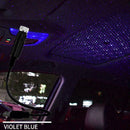 USB Car Atmosphere Lamp Interior Ambient Star Light Sky LED Starry Projector New