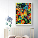 5D DIY Full Drill Diamond Painting Flowers Cross Stitch Embroidery (03)