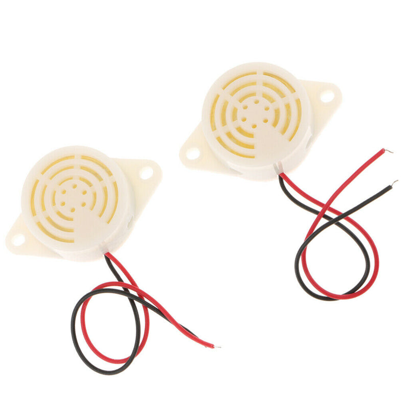 2 X SFM-27 DC 3-24V 95db Intermittent Beep Alarm Electronic