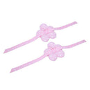 1 Pair Round Point Sunflower Window Curtain Tie-Down Tie Buckle Halter Clas