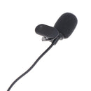 3.5mm Mini Studio Speech Mic Microphone Clip for PC Desktop Notebook 1.5M lj