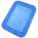 1Pc Blue inflatable indoor kids play sandbox sand tray children toys 60*45ODY TE