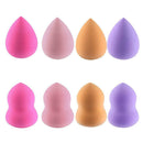 8pcs Makeup Latex Foundation Sponge Blending Puff Powder Smooth Tools