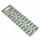 10 x AG4 377A 377 LR626 LR66 Watch Coin Batteries For Watch Lighter Clocks 1.55V