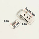 1X(Locking Locks, 4.76Cm Length, Stainless Steel