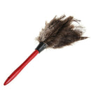 Anti-static Ostrich Feather Fur Dust Duster Wooden Handle Cleaning Brush Tool